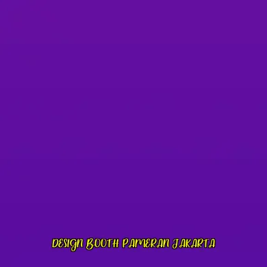 Design Booth Pameran Jakarta